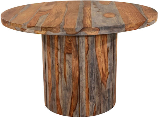 Avenia Rund Tisch Speisesaal aus Massivholz 90x90x76cm