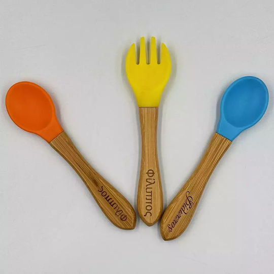 Pandaboo Baby Spoon Purple