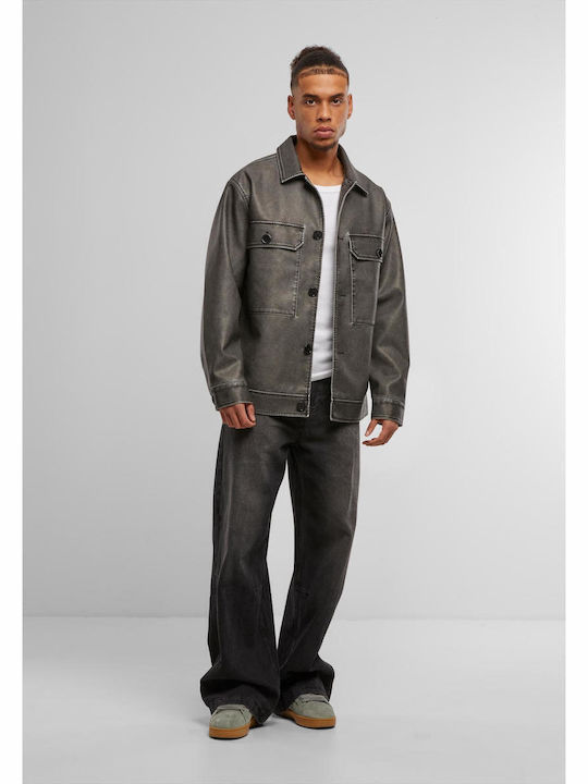 Μακρυμάνικo Overshirt Black