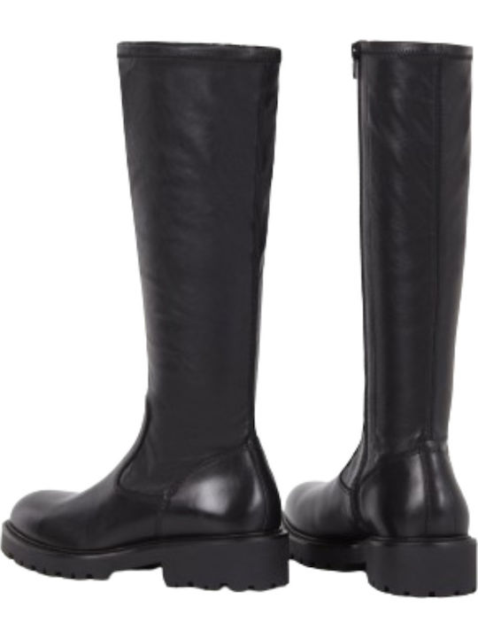 Kenova Leather Women's Black Boots