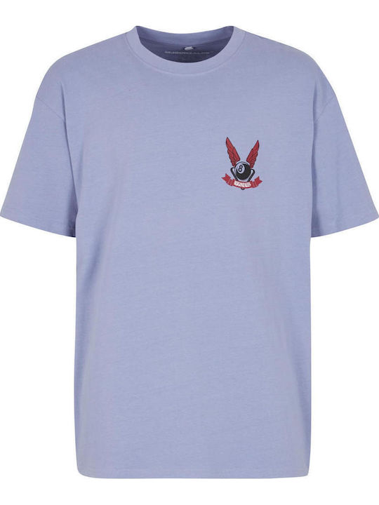 T-shirt Black, Violablue
