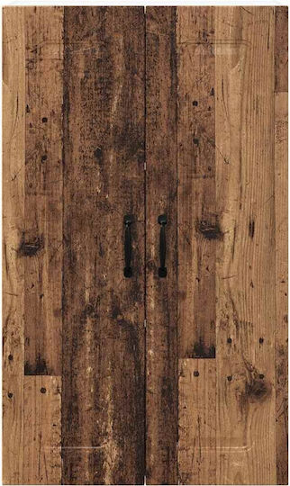 Cabinet Wall Old Wood 60x31x100cm
