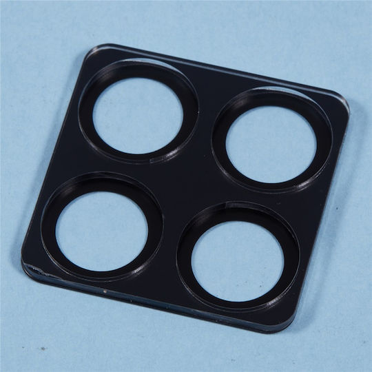Camera Protection Metal Frame Black for the Honor 400 Smart, X7d 4G