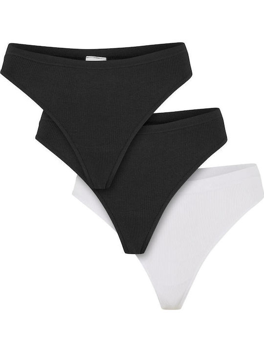 Γυναικεία Brazil 3Pack Black, White