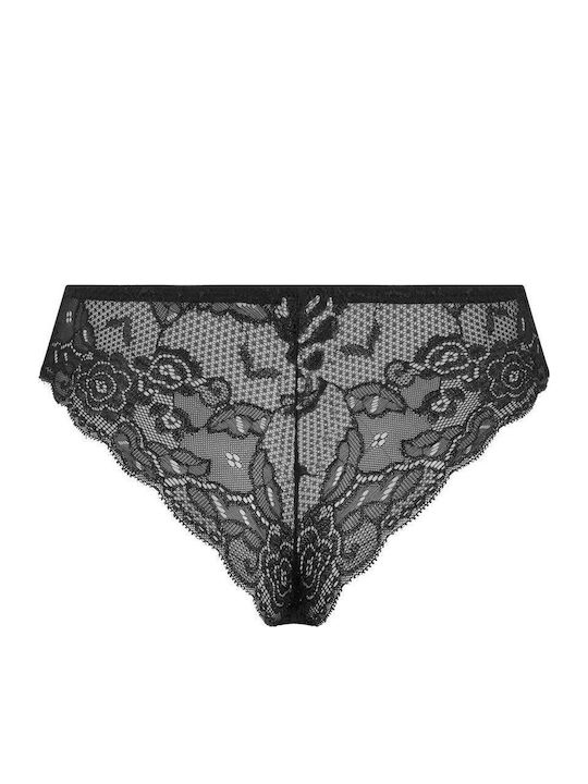 Damen Brasilien 2Pack mit Spitze Black, White
