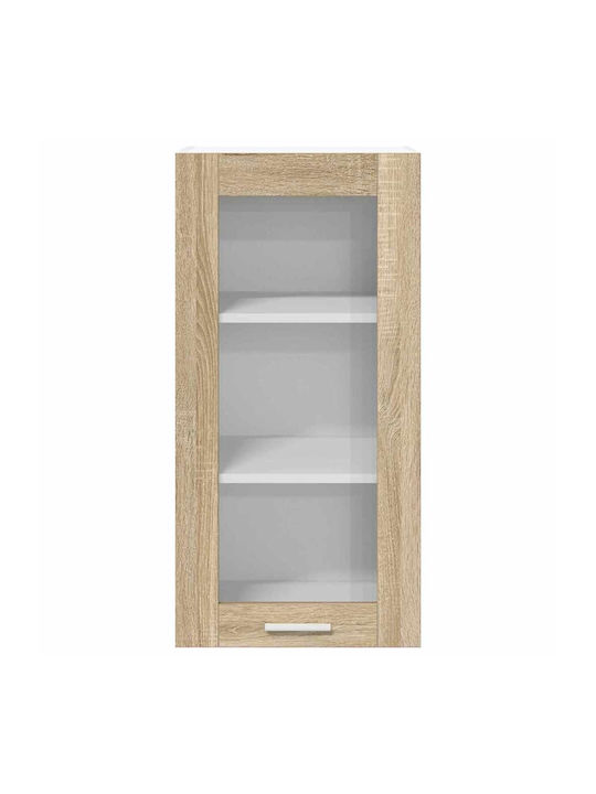 Ντουλάπι Κρεμαστό Μπεζ 40x31x80εκ.
