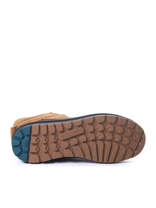 Moritza Shield Omiheat Suede Γυναικείες Μπότες Χιονιού Καφέ
