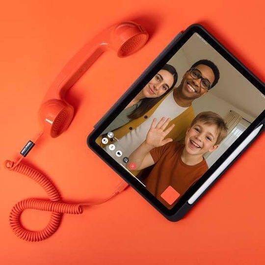 Native Union Pop Phone Alarm Usb-c Ακουτικό Τηλεφώνου Υψηλής Ποιότητας Μικρόφωνο Ακουστκό Azur Μωβ Nu-pop-p-azr