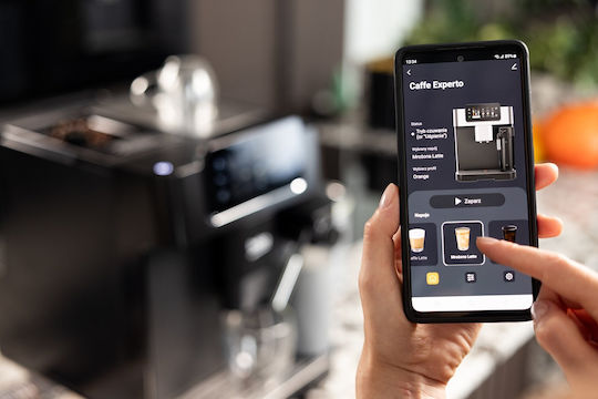 Beko CaffeExperto Αυτόματη Μηχανή Espresso 1350W Πίεσης 19bar για Cappuccino με Μύλο Άλεσης Μαύρη