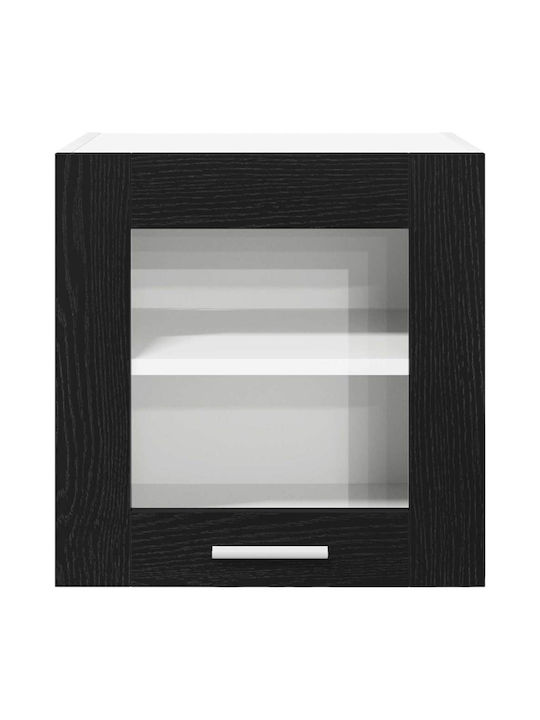 Ντουλάπι Κρεμαστό Μαύρο 40x31x40εκ.