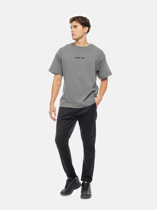 Cover Trousers Chino in Slim Fit Black