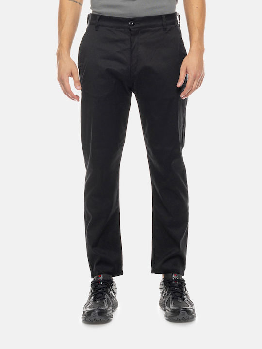 Cover Trousers Chino in Slim Fit Black