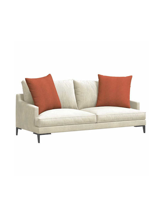 vidaXL Velvet Sofa Cushion Red Orange 60x60cm