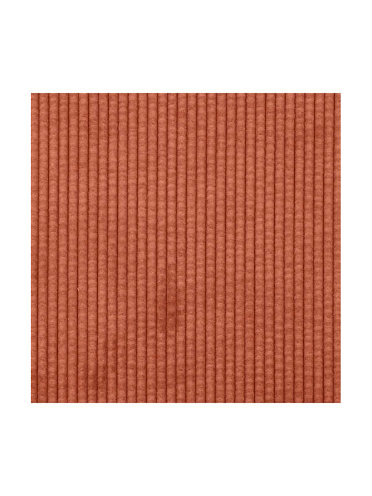 vidaXL Velvet Sofa Cushion Red Orange 60x60cm