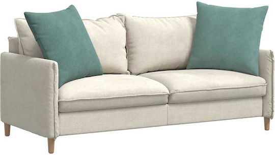 vidaXL Velvet Sofa Cushion Light Blue 60x60cm