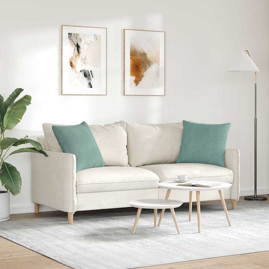 vidaXL Μαξιλάρι Θαλασσί 2τμχ 50x50εκ. vidaXL Μαξιλάρι Θαλασσί 2τμχ 50x50εκ.