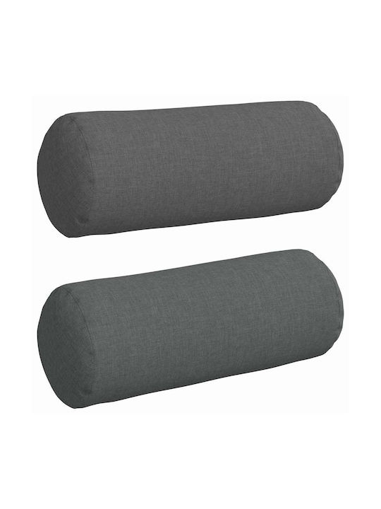 vidaXL Perna de canapea Dark Gray 2buc 40x15cm.