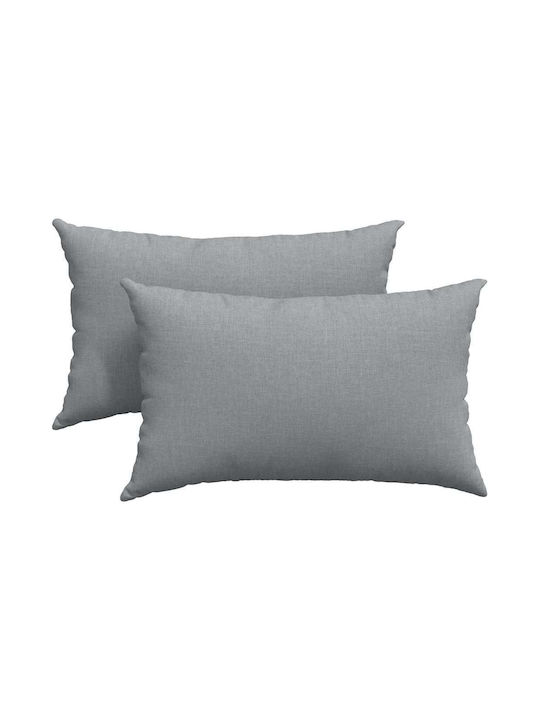 vidaXL Sofa-Kissen Grau 30x50cm