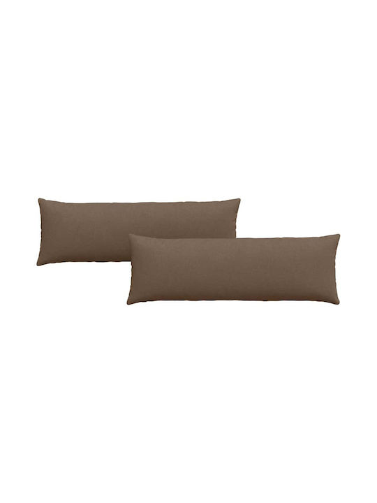 vidaXL Μαξιλάρι Καναπέ Καφέ 40x120εκ.