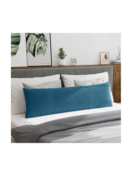 vidaXL Velvet Blue Sofa Cushion 40x145cm