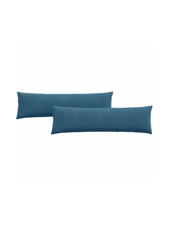 vidaXL Velvet Blue Sofa Cushion 40x145cm