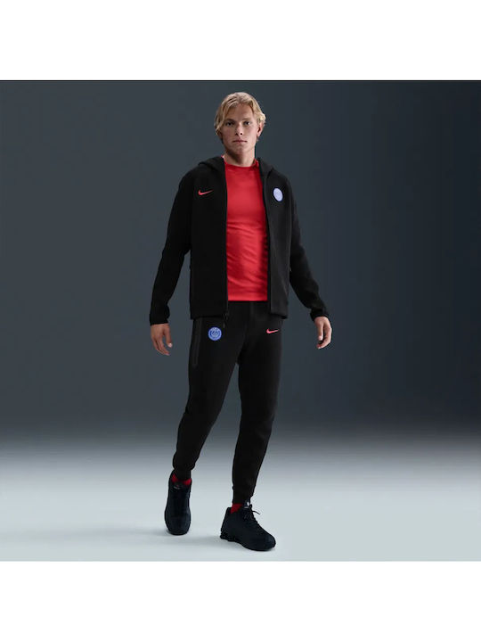 Paris Saint-germain Tech Sweatpants with Elastic Black