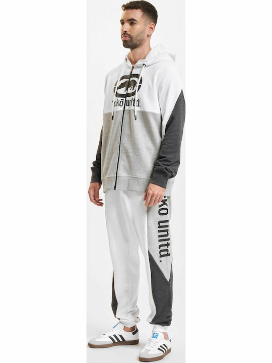 Παντελόνι Φόρμας Grey Melange, White, Anthracite