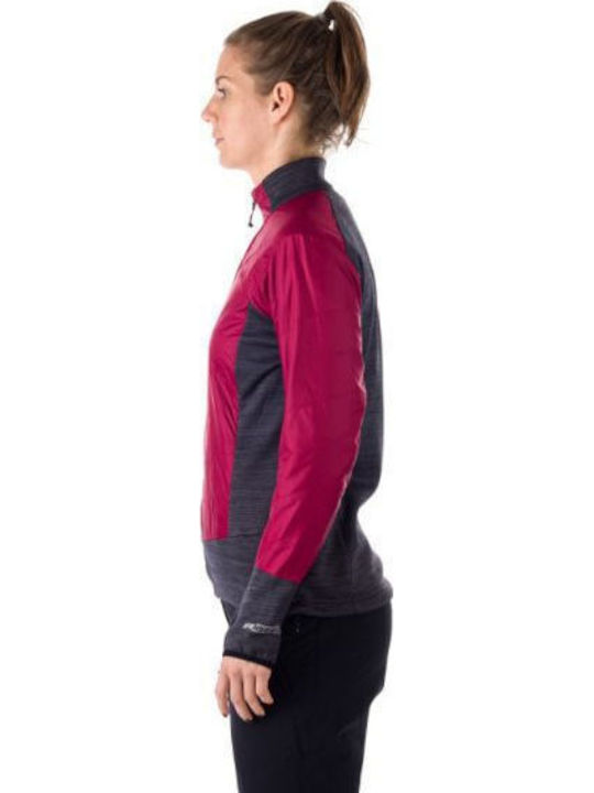 Women's Lifestyle Jacket Windproof for Spring or Autumn Purple