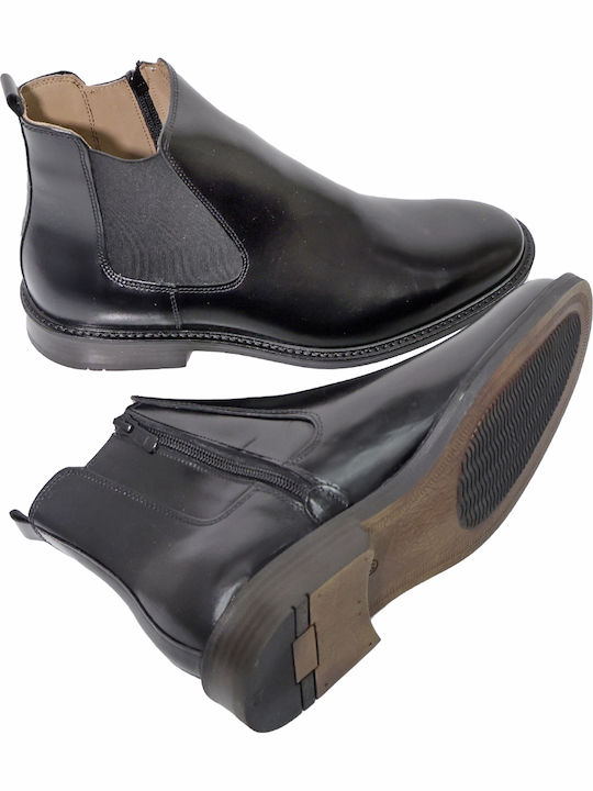 Leather Black Boots