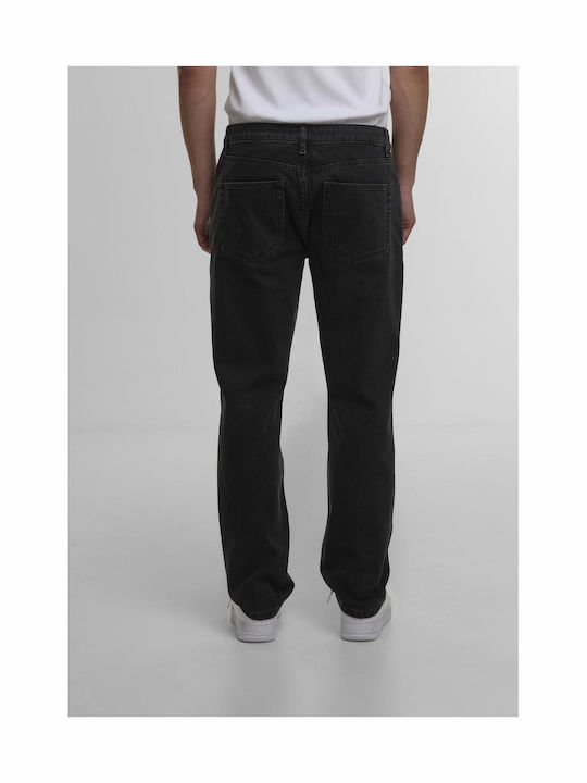 Men's Jeans Pants with Slim Fit Black Washed