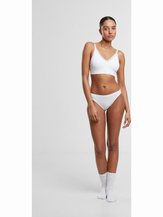 Women's Bra without Padding White