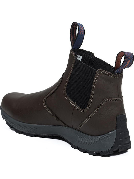 Leather Brown Men's Boots