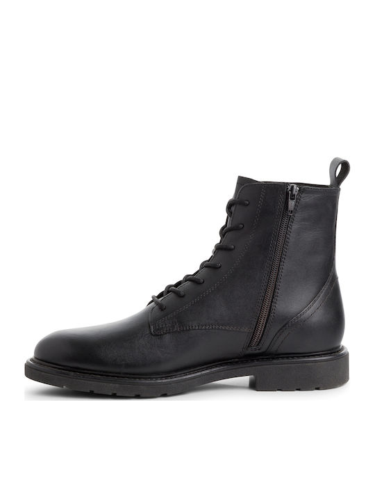 Leather Black Boots