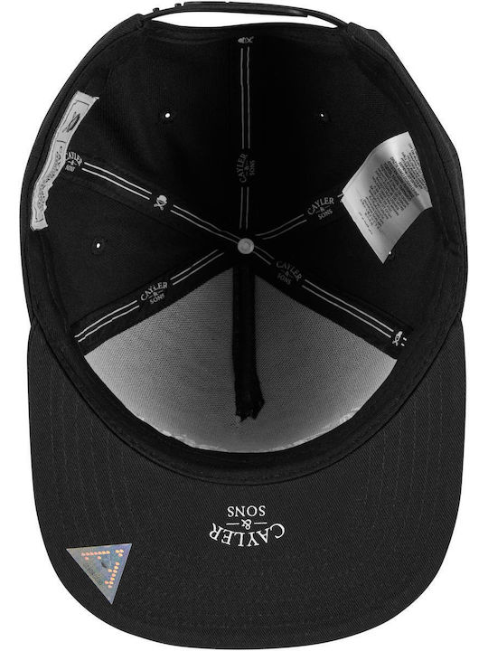 C&s Compton Plain Snapback Cap Black One