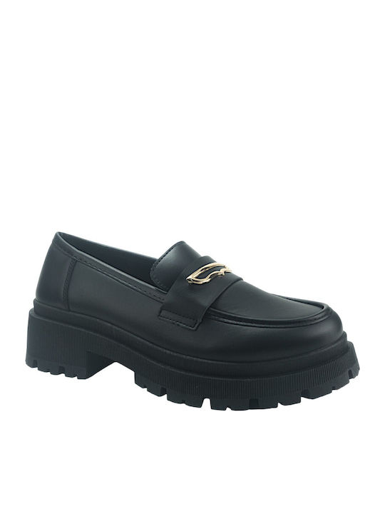 Women's Moccasins in Black Color
