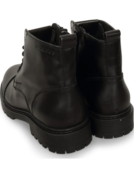 Leder Gray Herrenstiefel