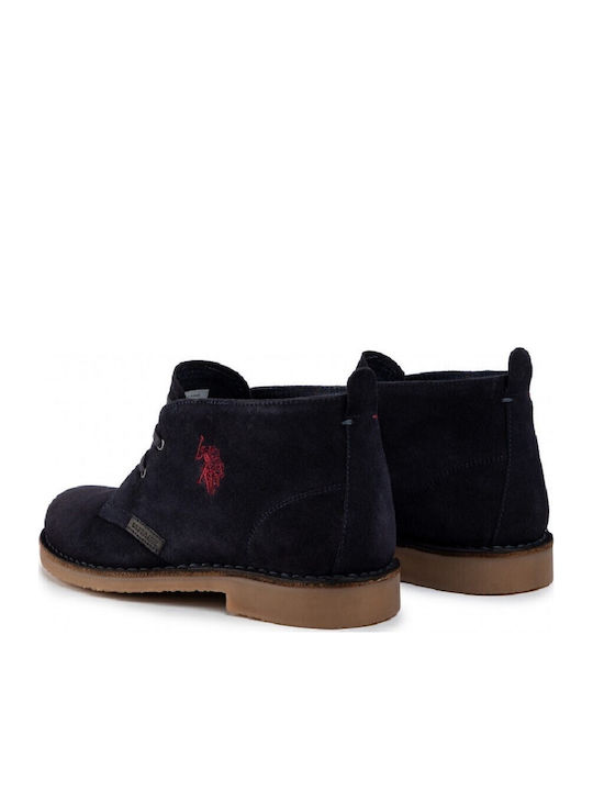 Amadeus 18 Wildleder Marineblau Herrenstiefel Anatomisch
