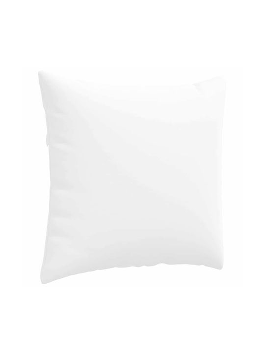 vidaXL Perna De Canapea Albă 45x45cm