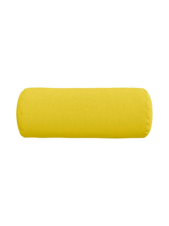 vidaXL Sofa Cushion Soft Yellow 2pcs 40x15cm.