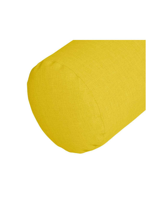 vidaXL Sofa Cushion Soft Yellow 2pcs 40x15cm.