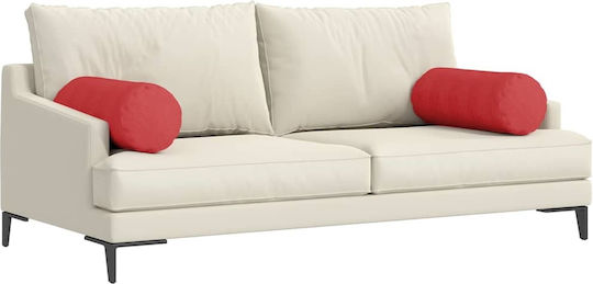 vidaXL Sofa Cushion Red 2pcs 70x25cm.