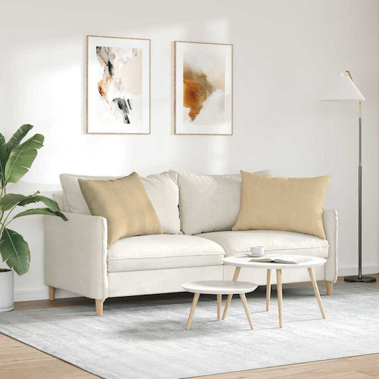 vidaXL Възглавница Сива Зелена 2 Бройки 50x70 см