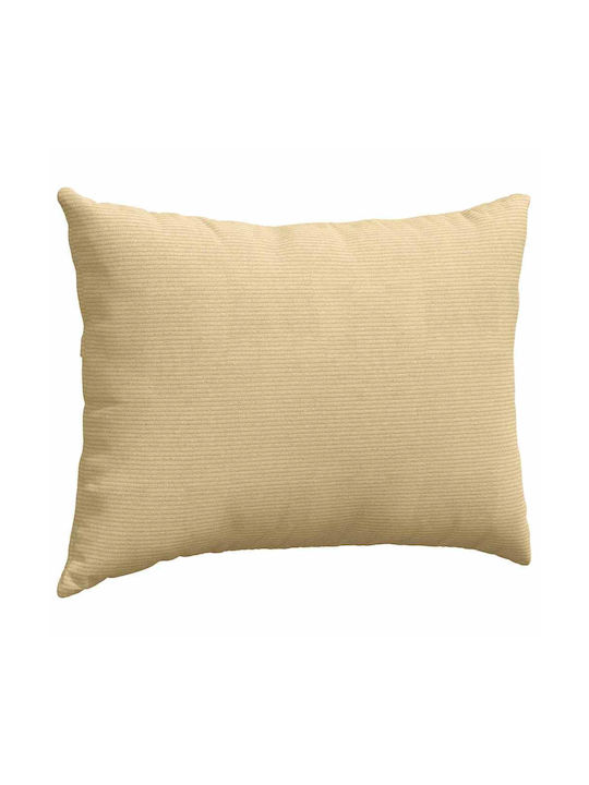 vidaXL Velvet Gray Green Sofa Cushion 50x70cm