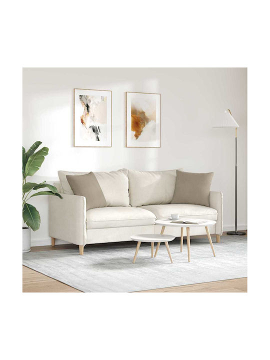 vidaXL Sofa Cushion Taupe 2pcs 45x45cm.
