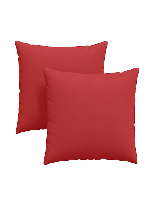 vidaXL Sofa Cushion Red 80x80cm