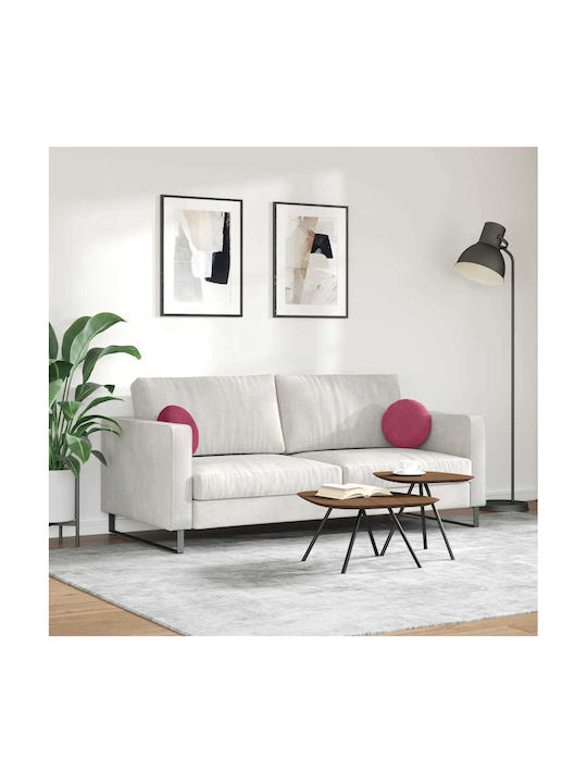 vidaXL Sofa-Kissen aus Samt Rote 40x40cm