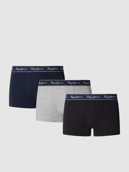 Slipuri pentru bărbați Negre 3Pachet