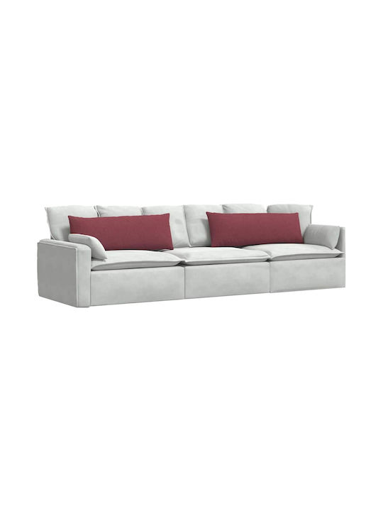 vidaXL Μαξιλάρι Καναπέ Κόκκινο 40x120εκ.