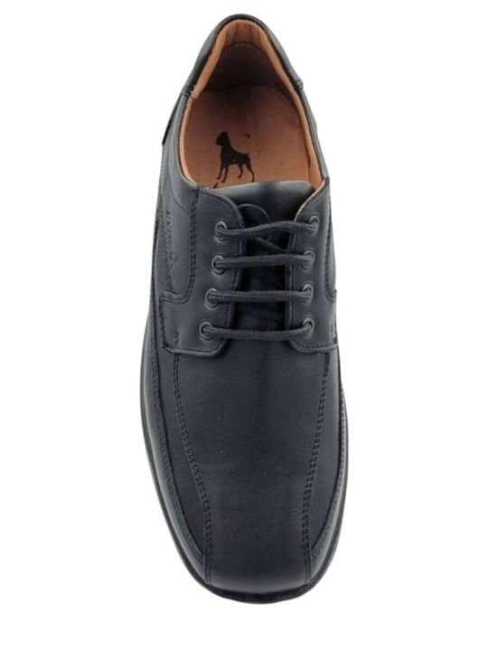 Men's Leather Casual Shoes Black