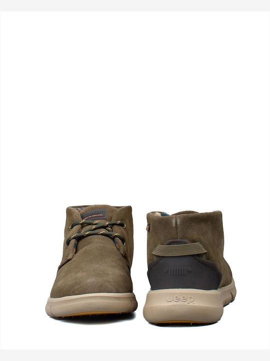 Leather Brown Men's Boots